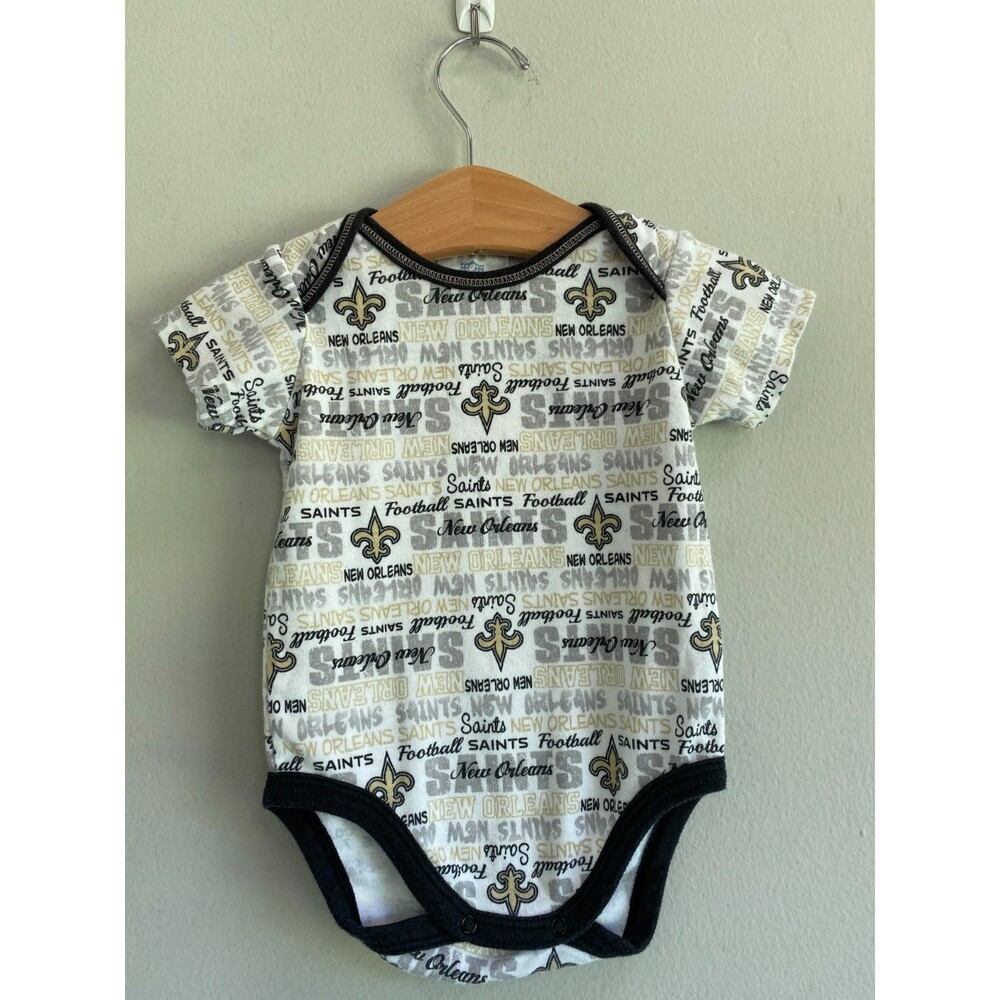 NFL Team Apparel New Orleans Saints Infant One Piece 3-6 Months